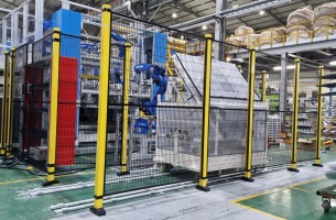 산업용 안전펜스 설치 사례 - 이든텍 부산공장