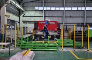 산업용 안전펜스 설치 사례 - 삼호기공 김해공장 (1)